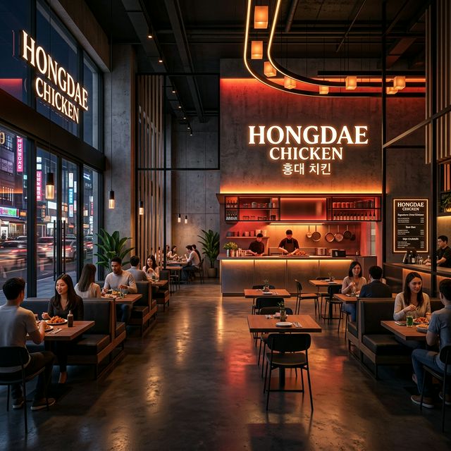 Hongdae Store Rendering